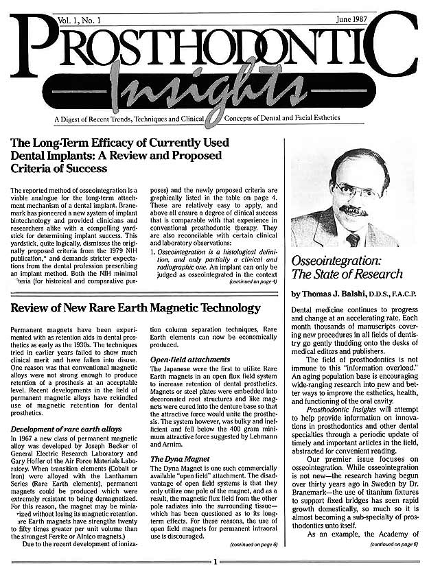 Insights Newsletter Nov 1994