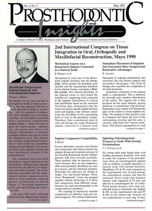Insights Newsletter Nov 1994