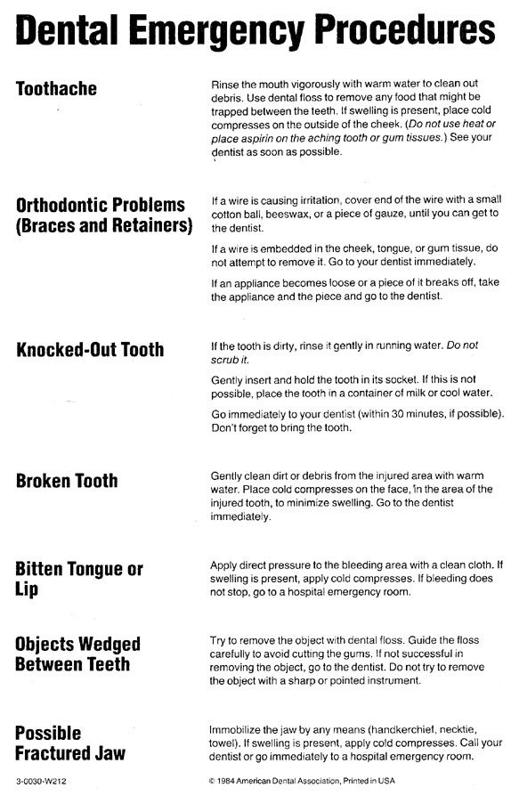 EmergencyProcedures