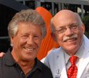 Mario Andretti with Dr Thomas Balshi