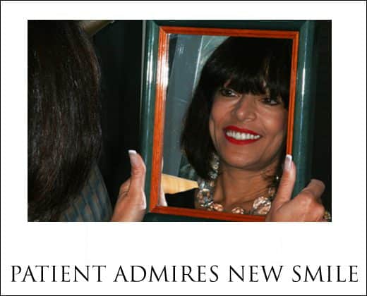 An Attractive Smile Following Dental Implant Treatment