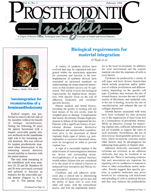 Insights Newsletter - Biological Requirements for Osseointegration - 1994_02_6_3-1