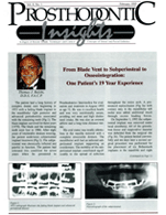 Insights Newsletter - Blade Vent Dental Implants - Subperiosteal Implants - 1995_02_8_1-1