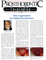 Insights Newsletter - Sinus Augmentation in Dental Implant Treatment - 1997_02_10_1-1