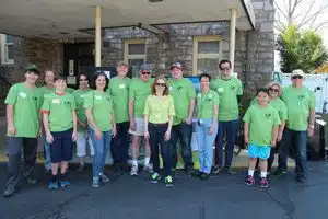 EarthFest organizers and volunteers