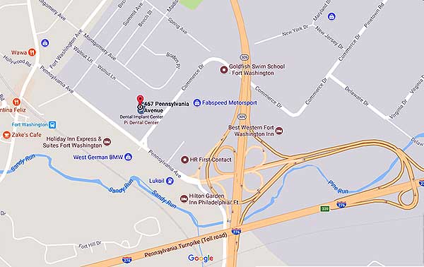 Directions To Pennsylvania Avenue Map And Directions To Pi Dental Center