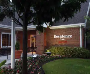 Nearby lodging like the Residence Inn Marriott is a convenient distance from Pi Dental Center.