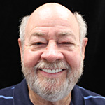 Patient Smiles with his All-On-4 Dental Implant Restorations