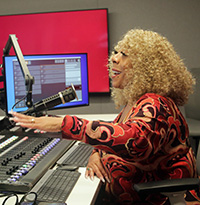 Patty Jackson, radio host, on WDAS-FM.